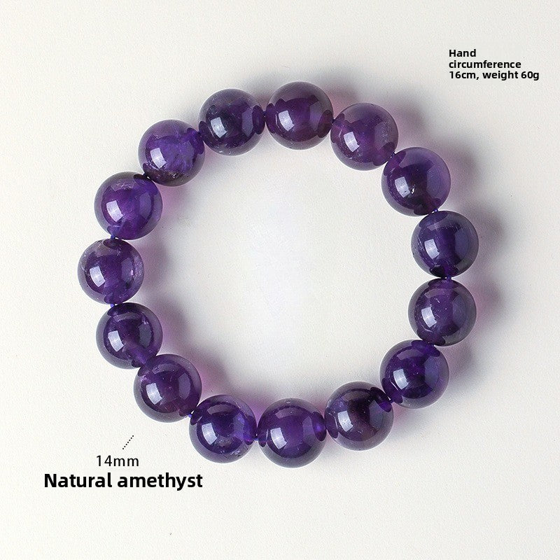 Uruguayan Amethyst Bead Bracelet