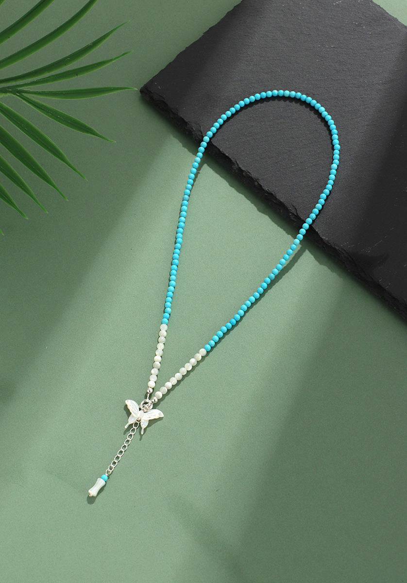 Pearl Butterfly Necklace