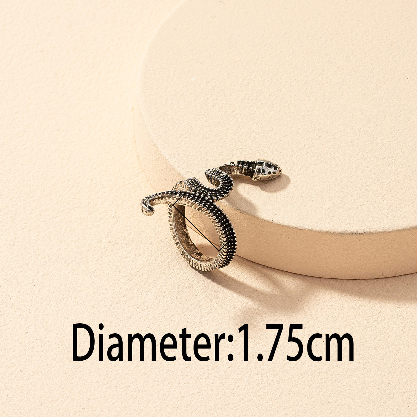 Vintage Snake Statement Ring - Exquisite Handcrafted European Chic