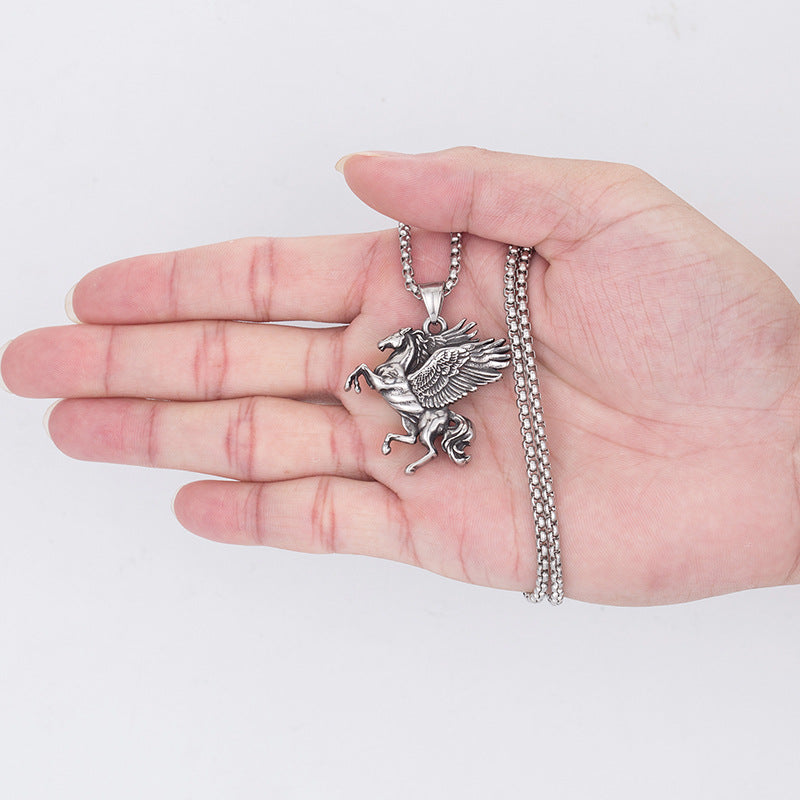 Steel Necklace – Vintage Everyday Wear