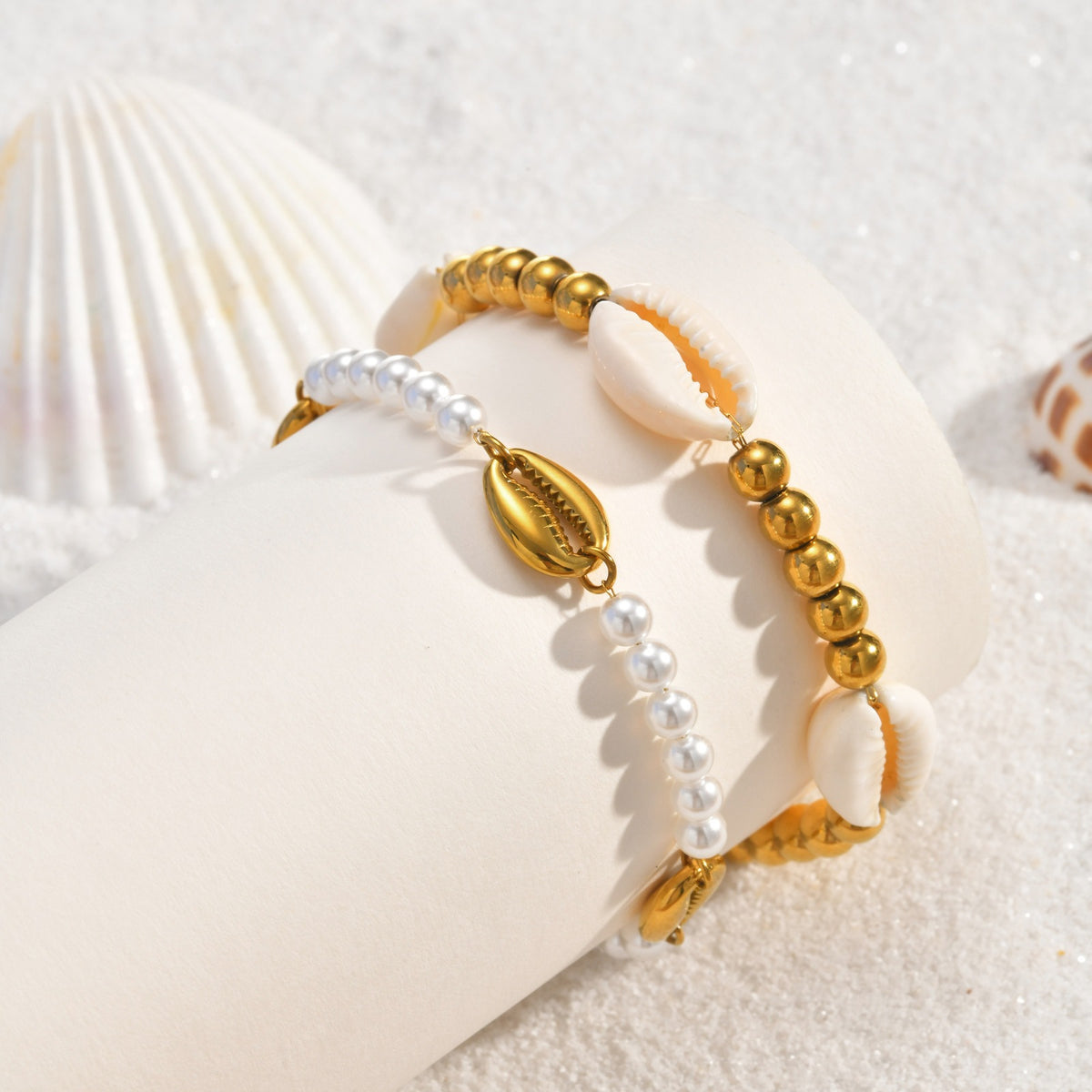 Shell Stainless Steel Bracelet