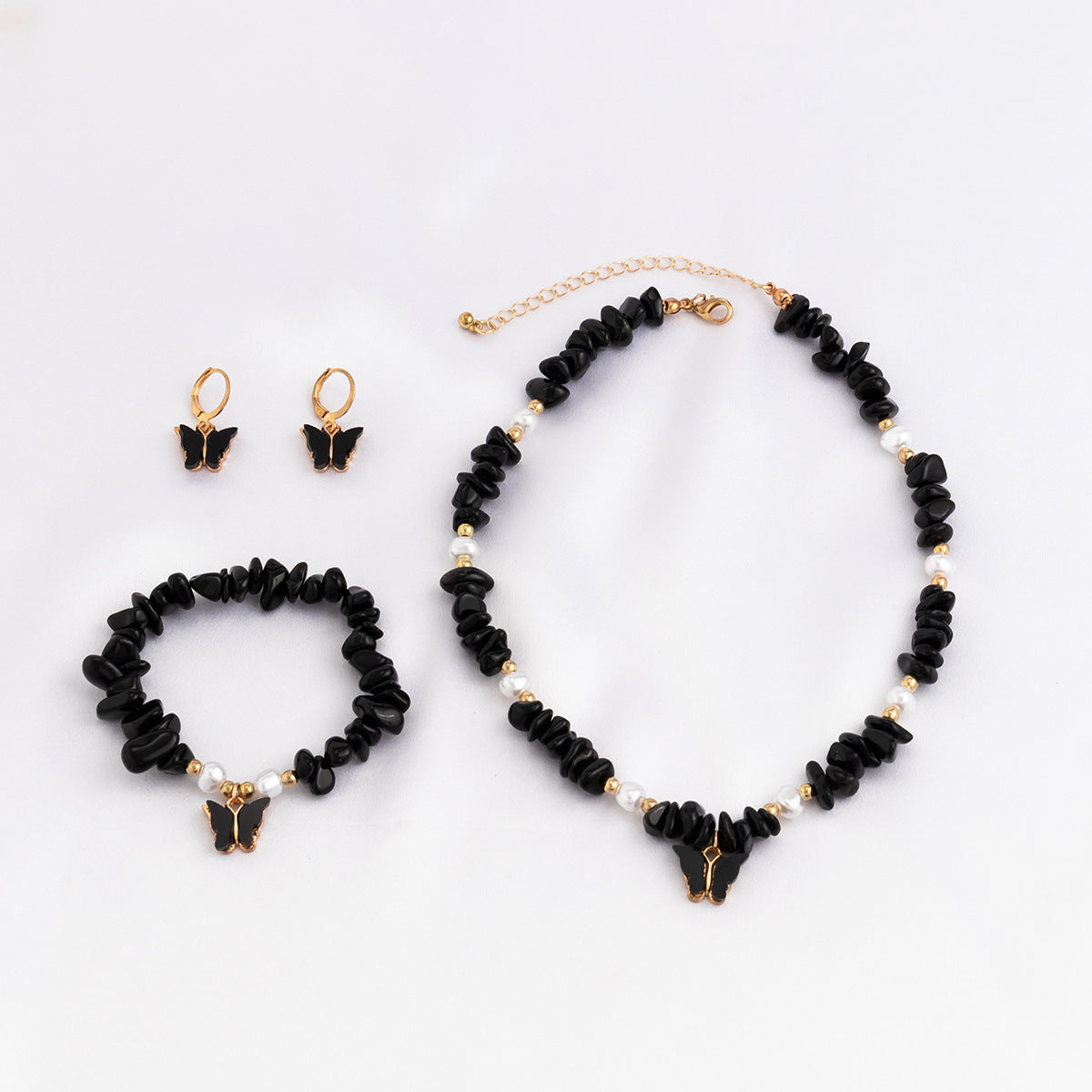 Vibrant Butterfly Necklace from Planderful Collection's Vienna Verve Line in Summer Holiday Style.