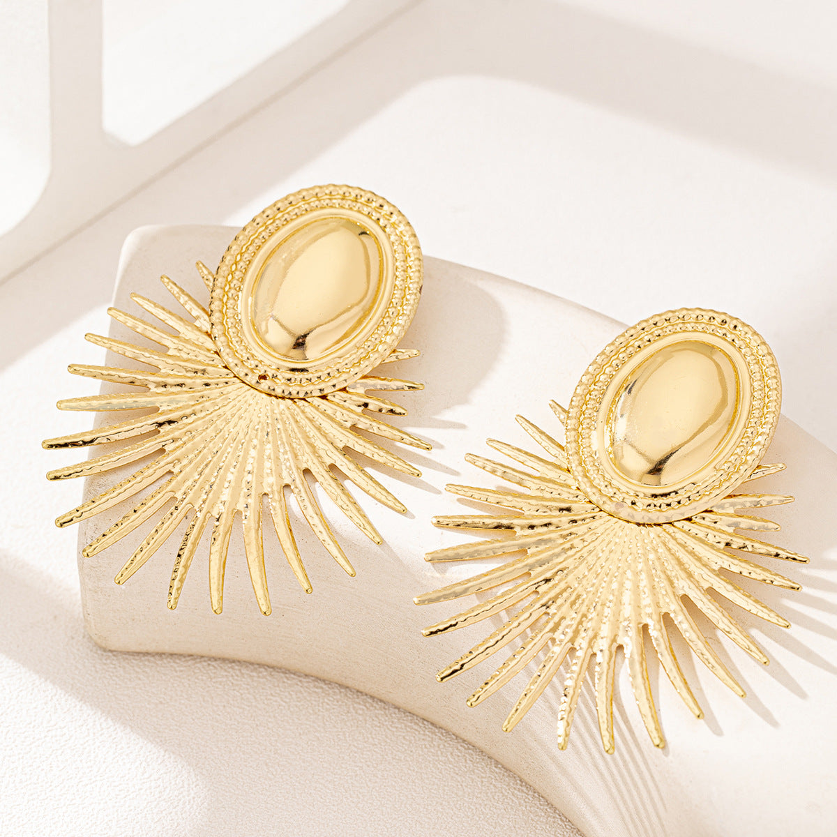 Planderful Vienna Verve Earrings – Fashionable Exaggerated Punk Style