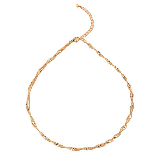 Stylish Spiral Necklace from Vienna Verve Collection