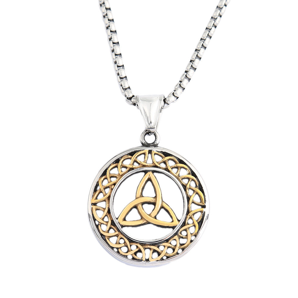 Viking 316 Stainless Steel Pendant Necklace for Men