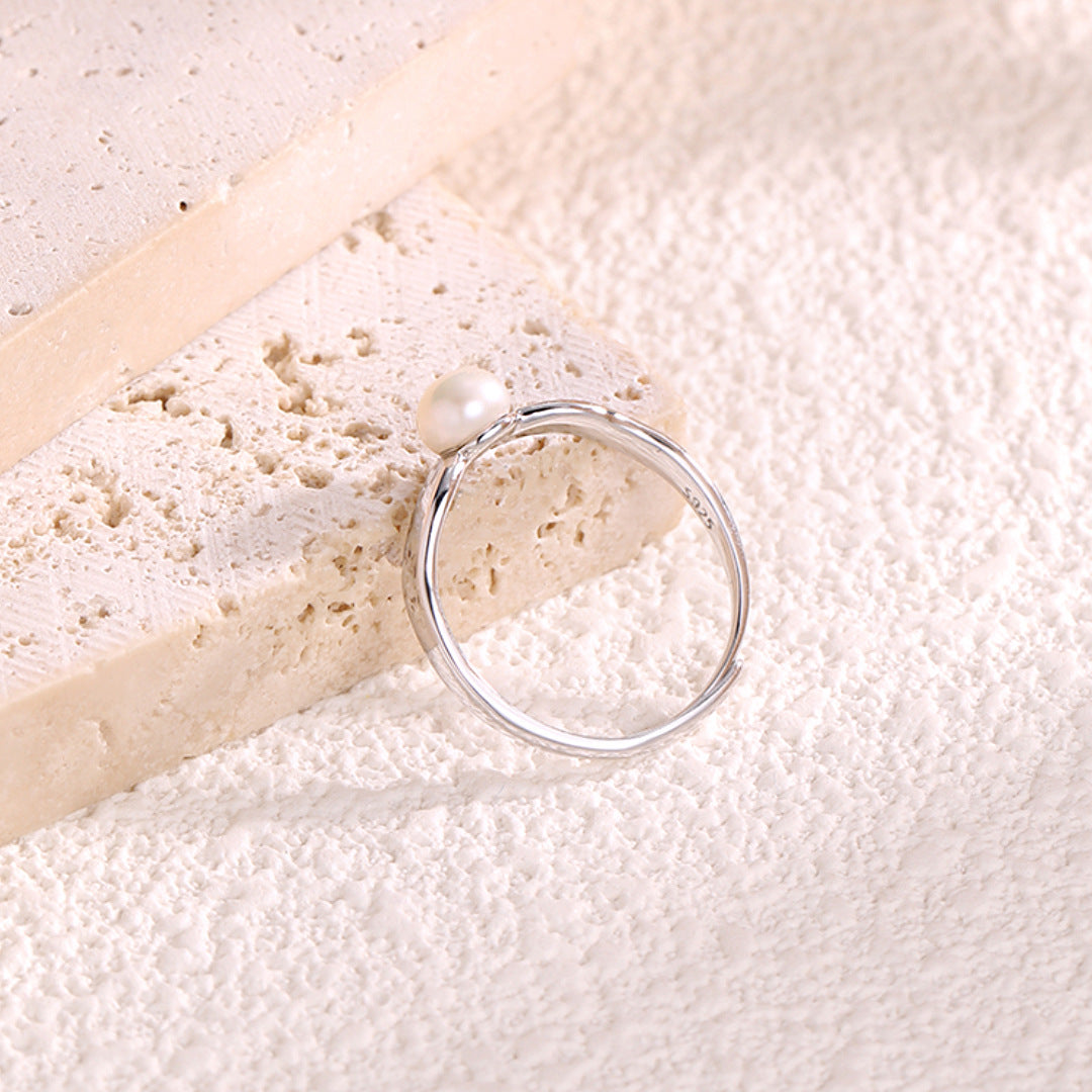Freshwater Pearl Ring — Adjustable