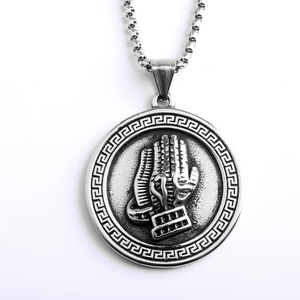 Punk Vintage Stainless Steel Men's Pendant Necklace