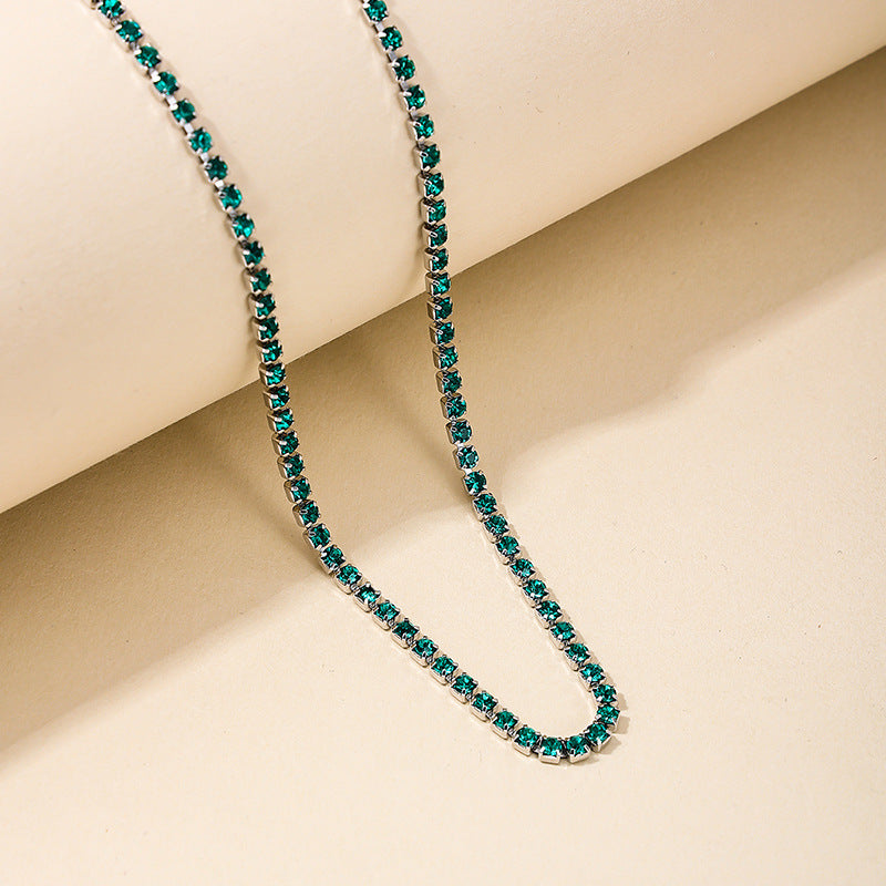 Green Vienna Verve Metal Women's Necklace