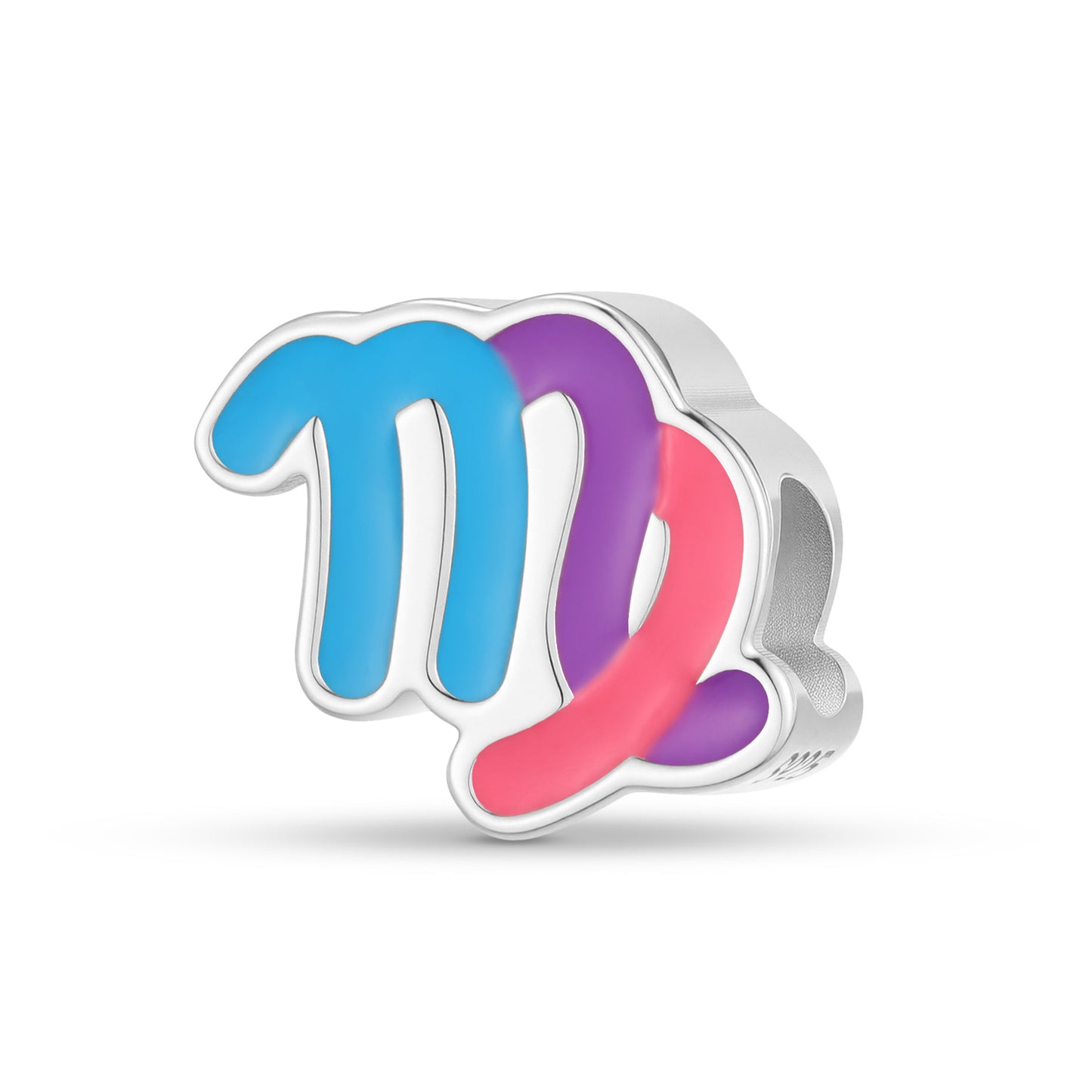 Planderful Jewelry Zodiac Beaded Pendant Bracelet in S925 Sterling Silver Handcrafted Elegance