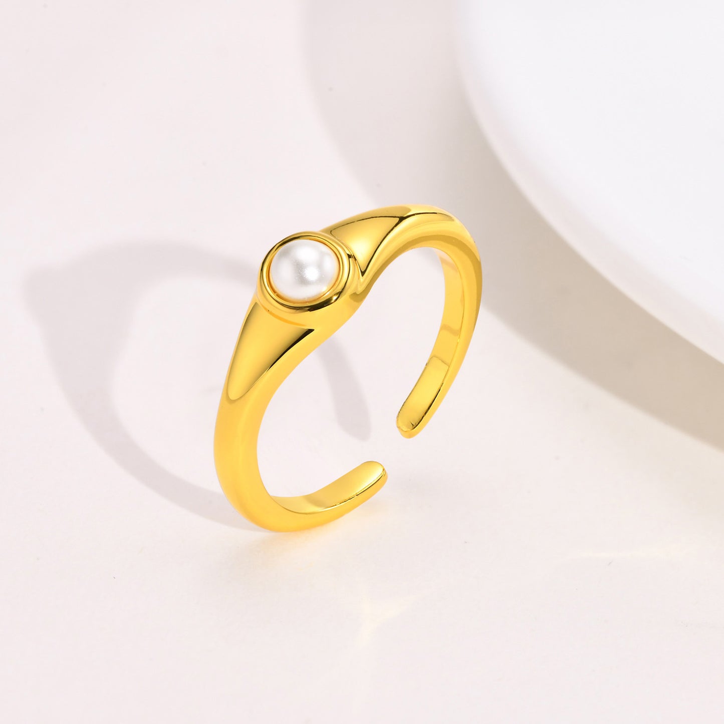 Metal Accessories Copper Open Ring Gold Personalized Fashion