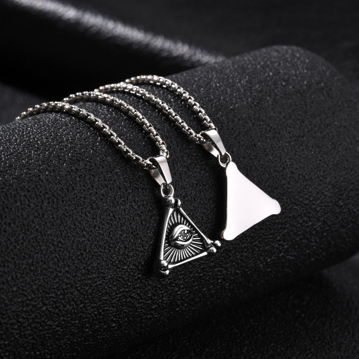 Devil's Eye Stainless Steel Pendant