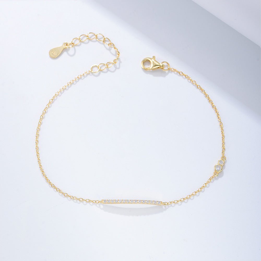 S925 Sterling Silver Bracelet Chain Silver