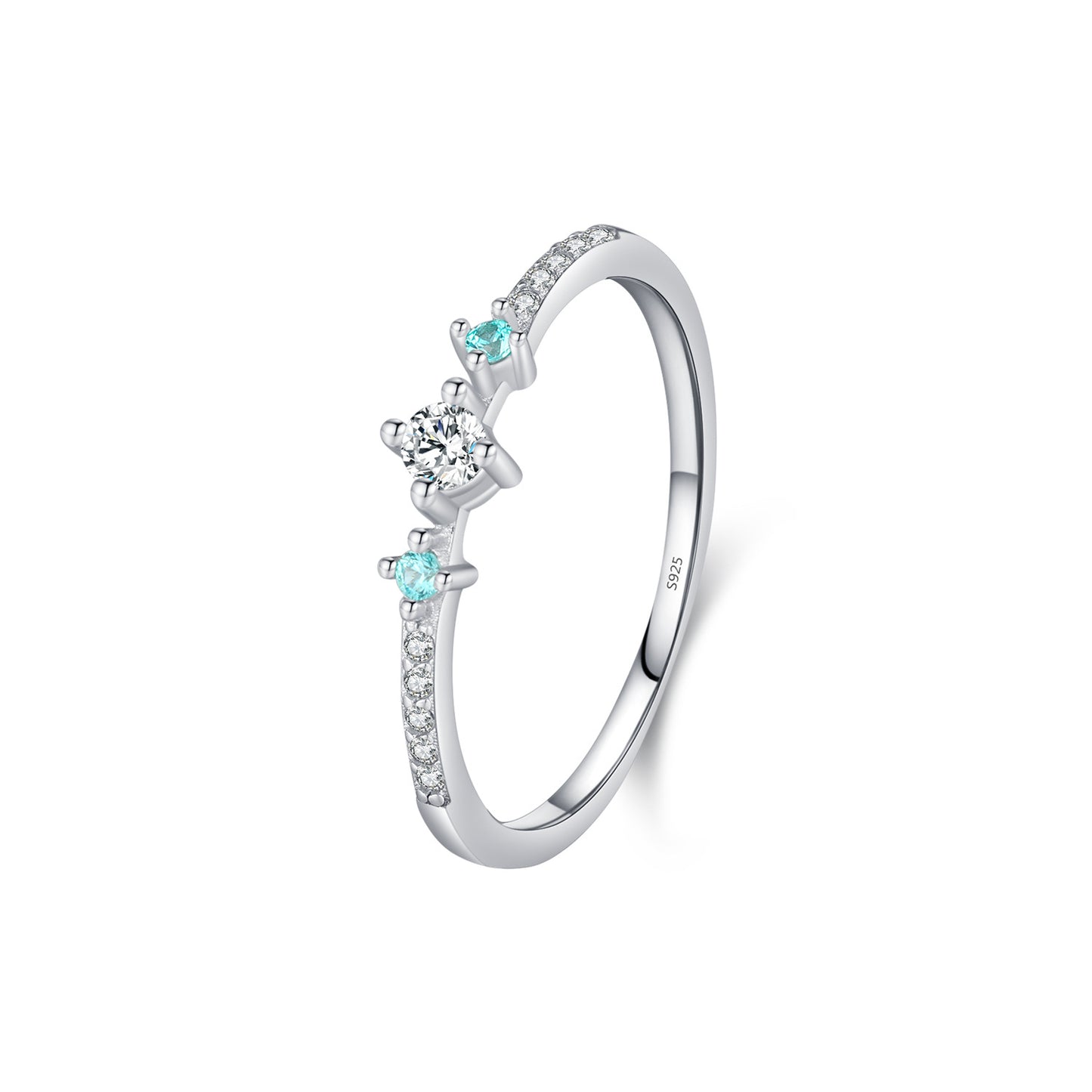 Planderful Everyday Genie Ring – Exquisite Zircon-Encrusted Design