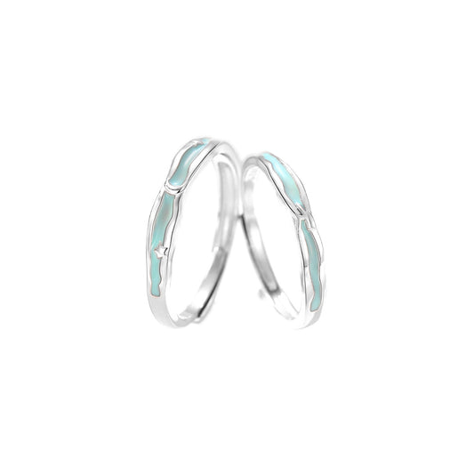 Star Moon S925 Sterling Silver Ring