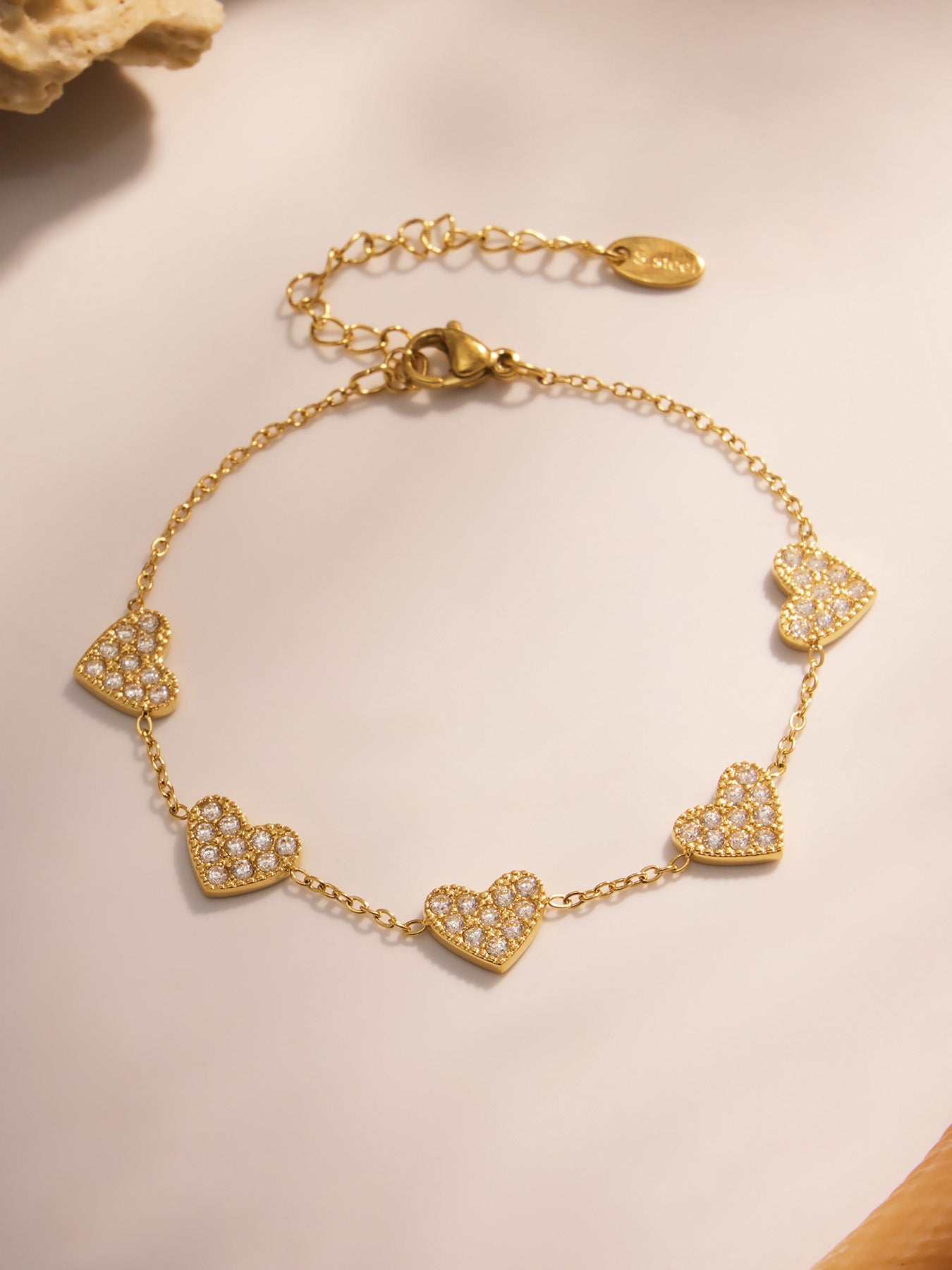 Planderful Zircon Bracelet for Girls Butterfly Charm