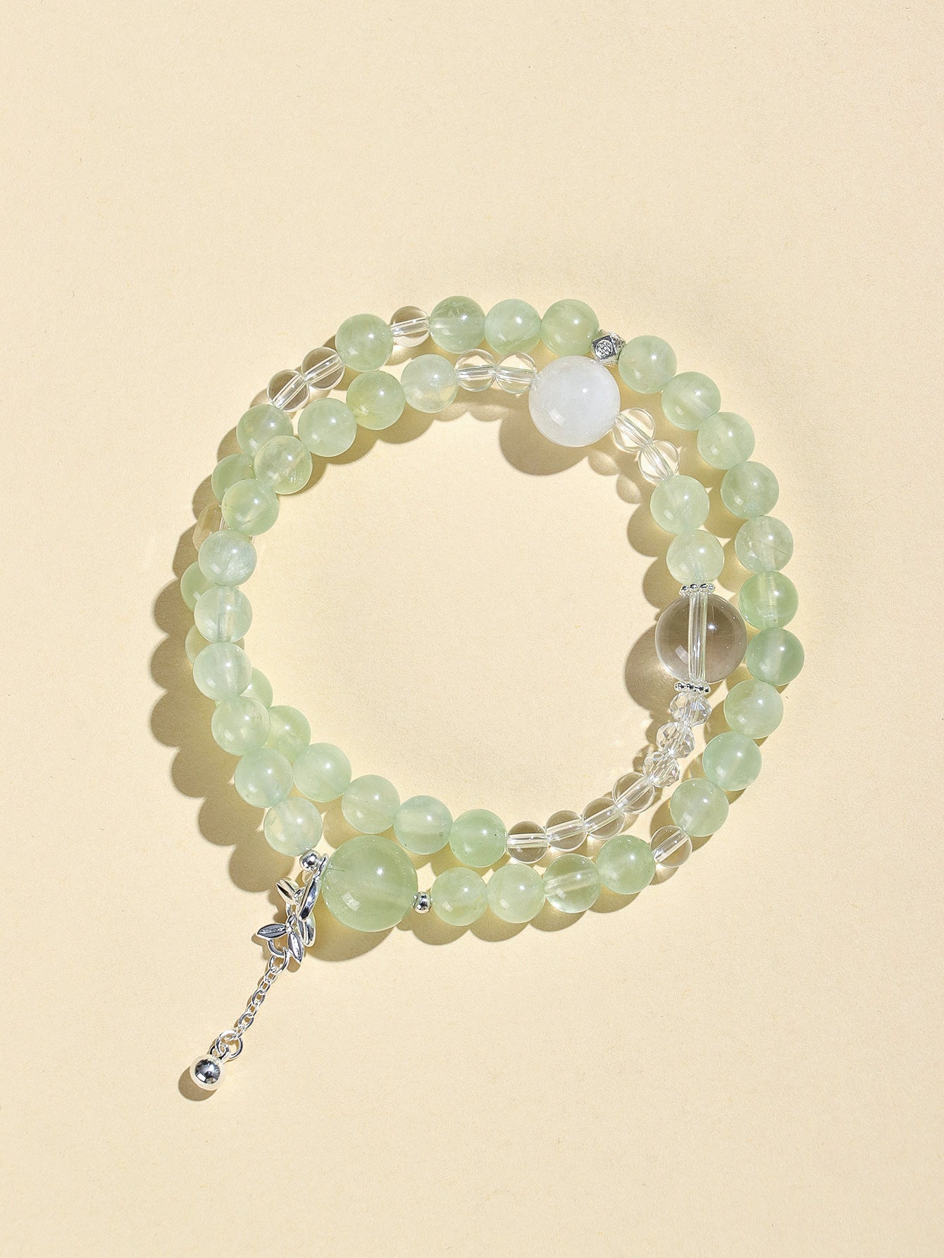 Planderful Fortune's Favor Bracelet – Elegant White Crystal Design