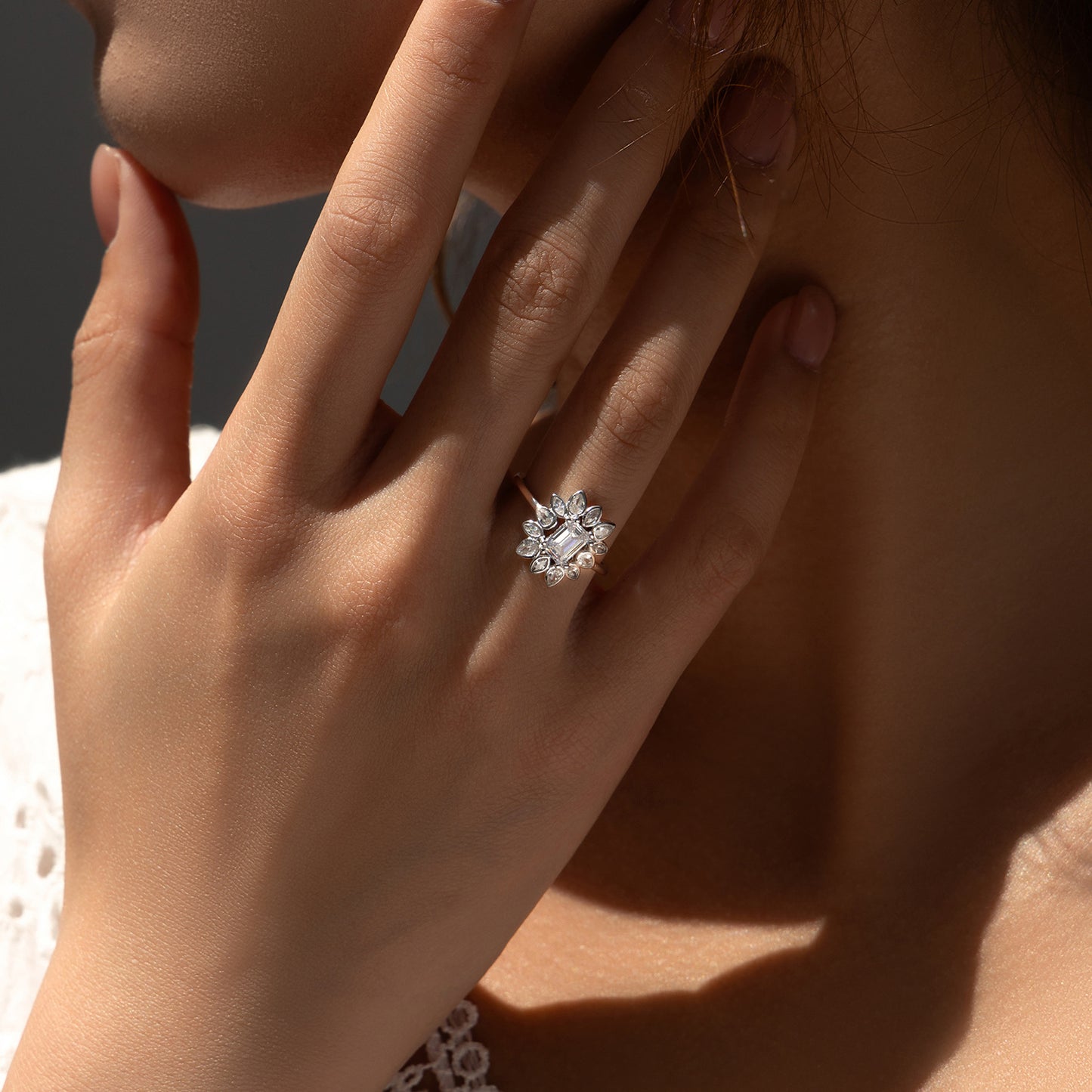 Planderful Everyday Genie Ring – Luxury Sterling Silver with Shining Zircon