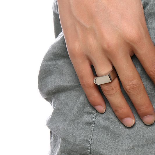 New Product Launch Stainless Steel Trendy Arrow Ring for Men
