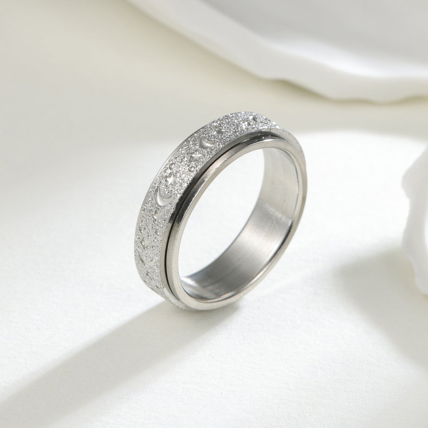 Planderful Anti Anxiety Ring Rotatable For Men And Women