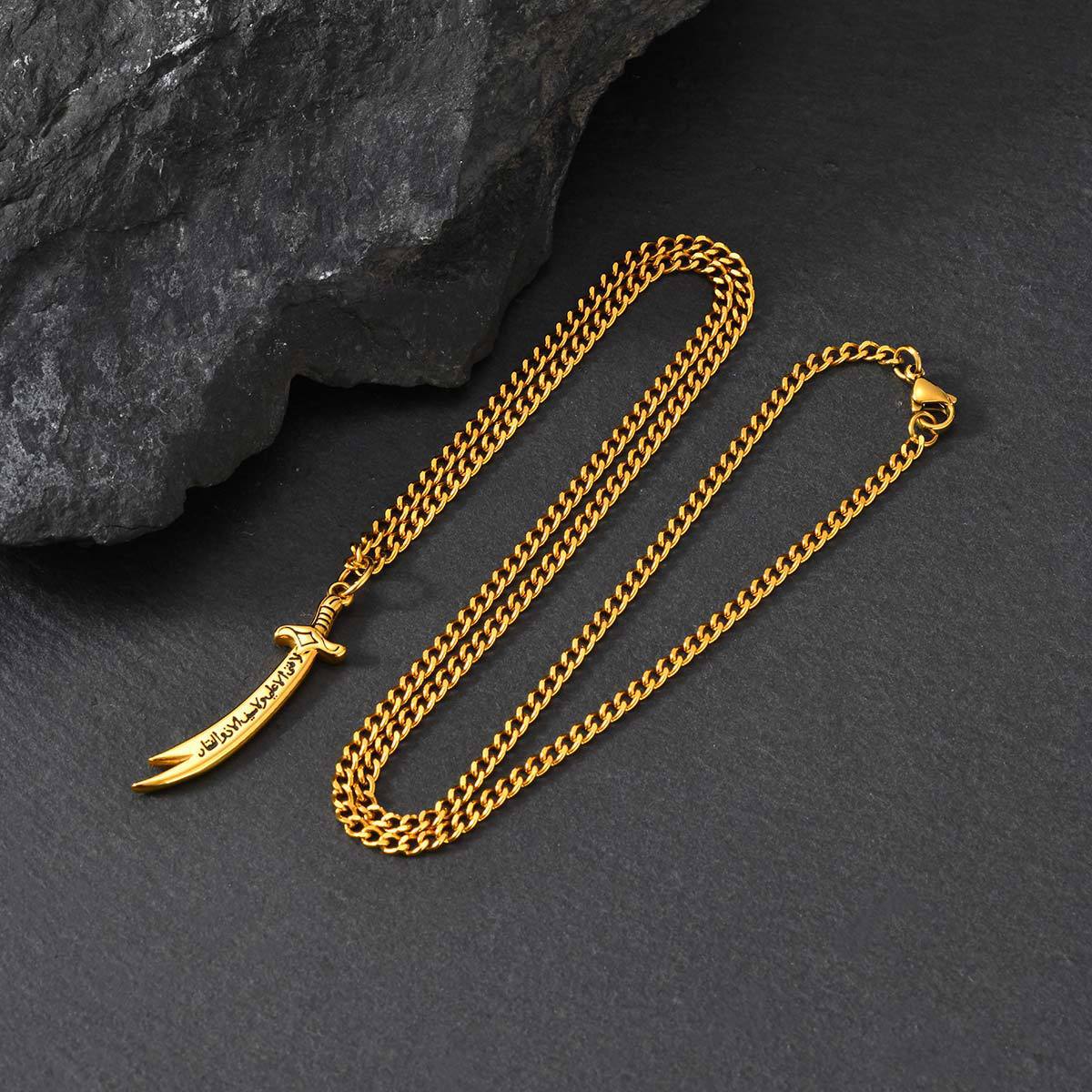 Sword Stainless Steel Pendant