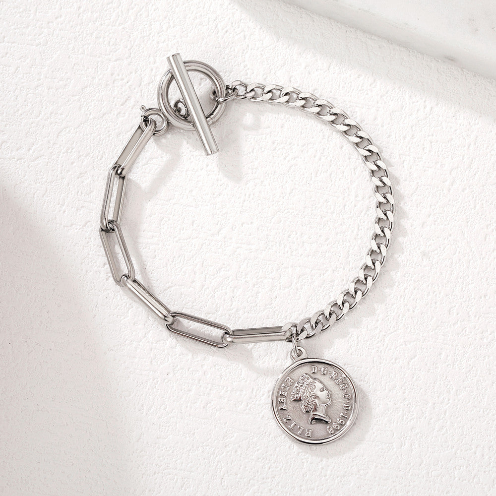 Queen Elizabeth Avatar Bracelet by Planderful Unisex Protection Statement Jewelry for Fashion Lovers