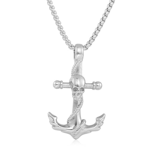 European And American Stainless Steel Boat Anchor Pendant