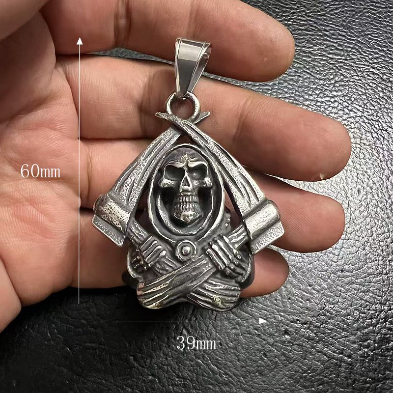 Vintage Skull Stainless Steel Jewelry