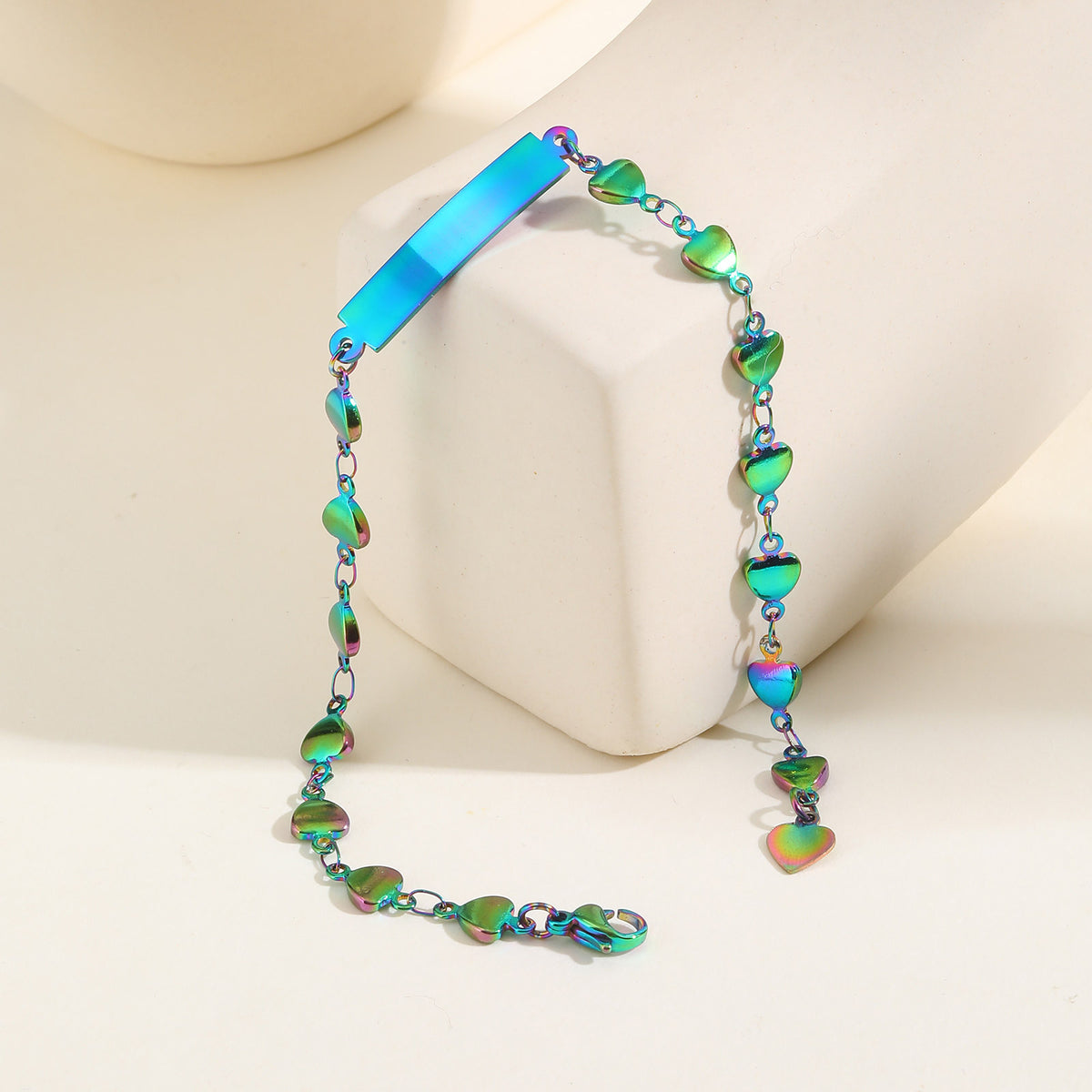 Heart Stainless Steel Bracelet for Women