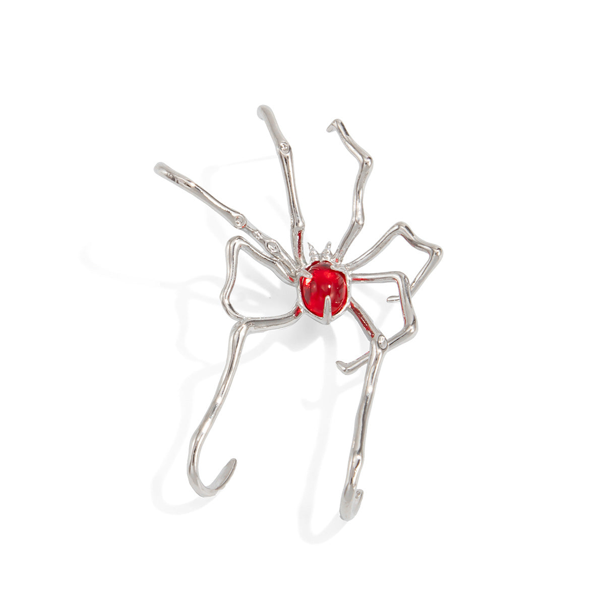Planderful Spider Earbone Contour Stud Earrings For Women Bold Halloween Statement Vienna Verve
