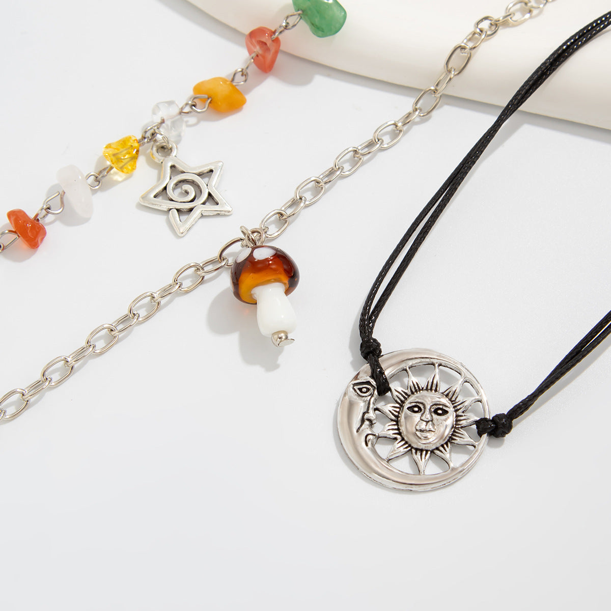 Planderful Vienna Verve Ethnic Wind Star Bracelet For Women Retro Gravel Statement Jewelry