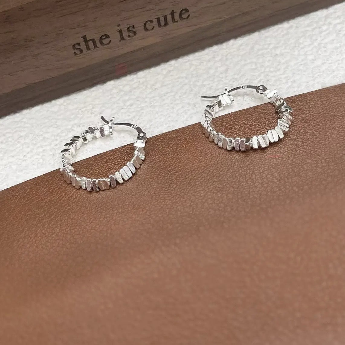 Korean Version 925 Sterling Silver Women's Earrings
