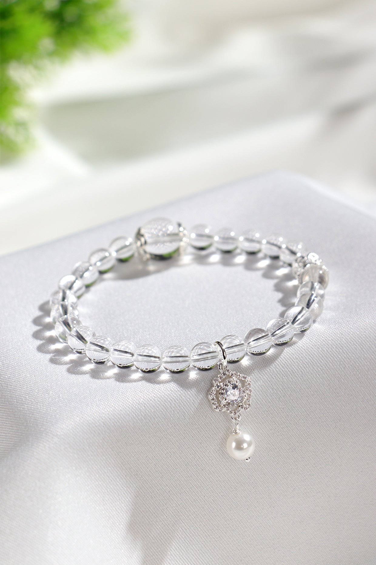 Planderful Fortune's Favor Bracelet – Elegant Crystal Beaded Design