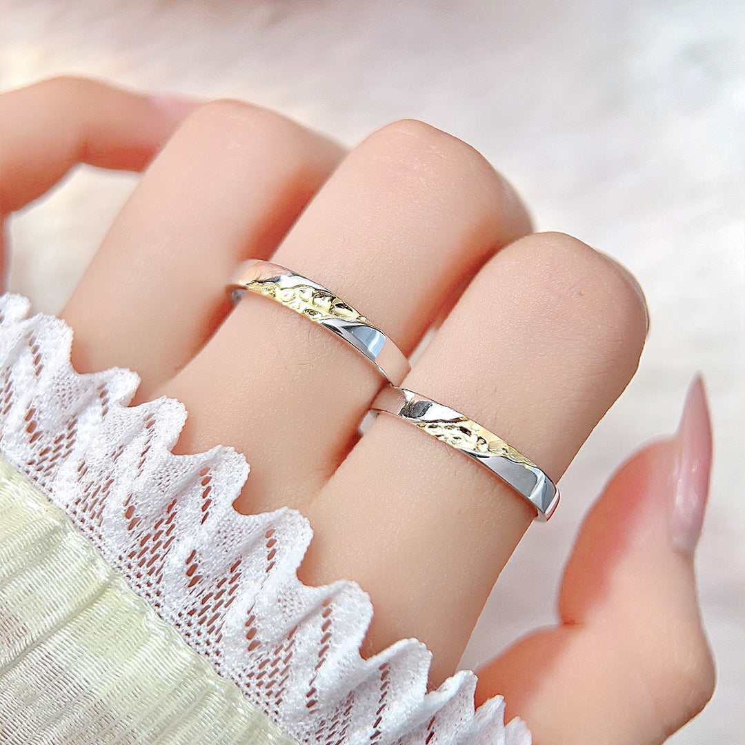Heart Matching S925 Sterling Silver Ring