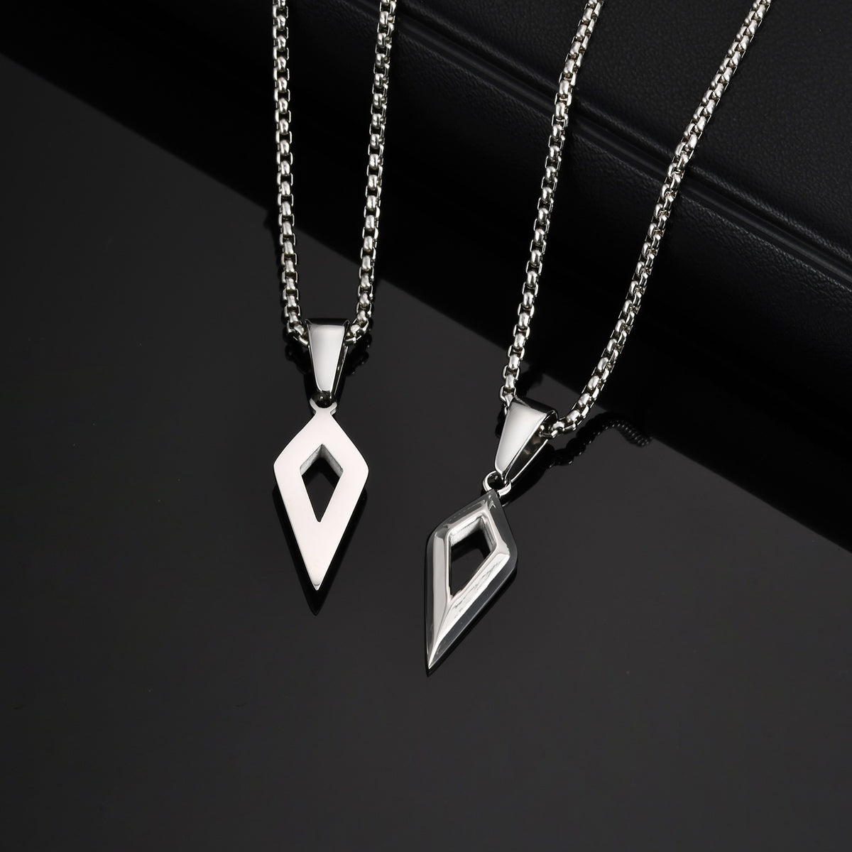 Stainless Steel Pendant — Chain Optional