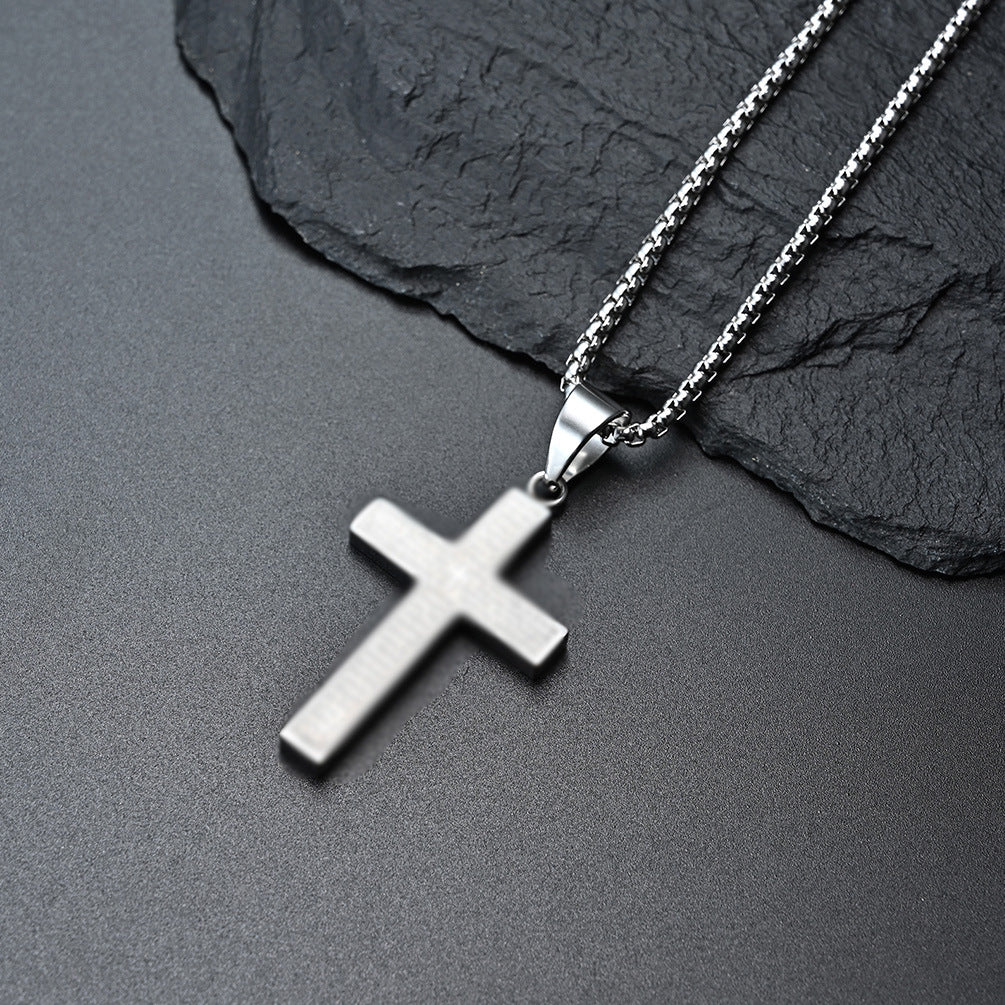 Stainless Steel Cross Necklace