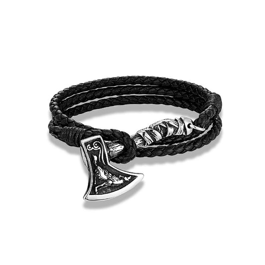 Vintage Viking Stainless Steel Men's Bracelet