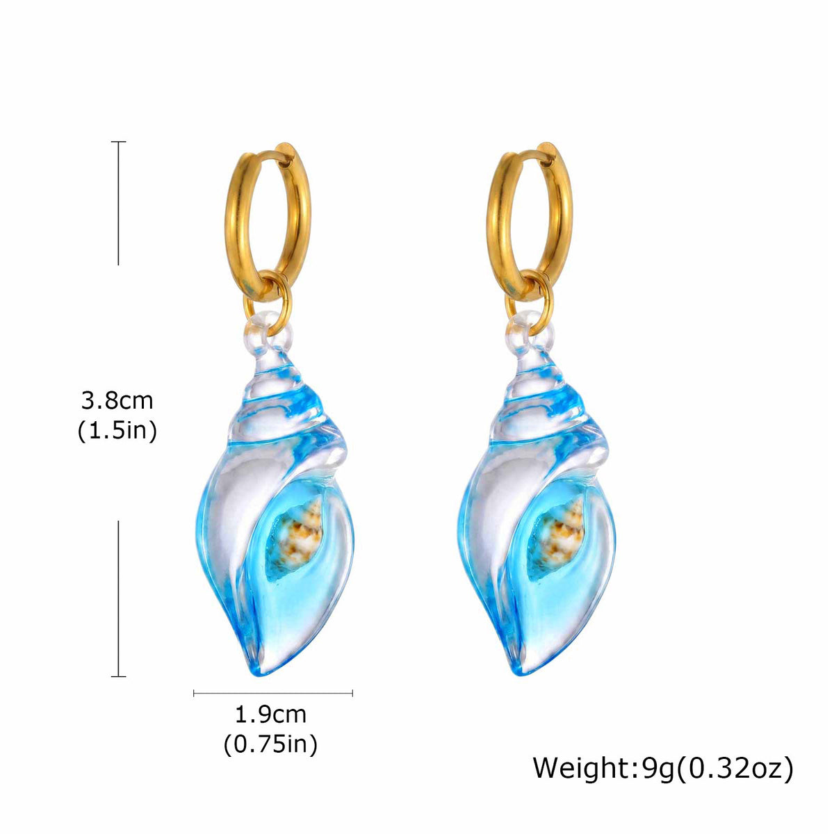 Gold- or Silver-Tone Charm Drop Earrings — 5 Styles