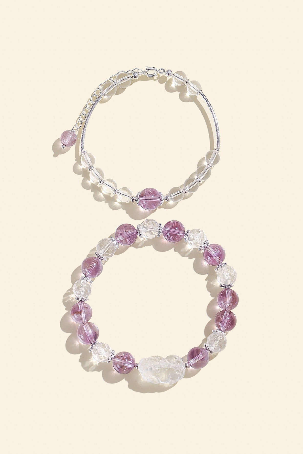 Planderful Fortune's Favor Bracelet – Fresh and Sweet Crystal Stacked Design