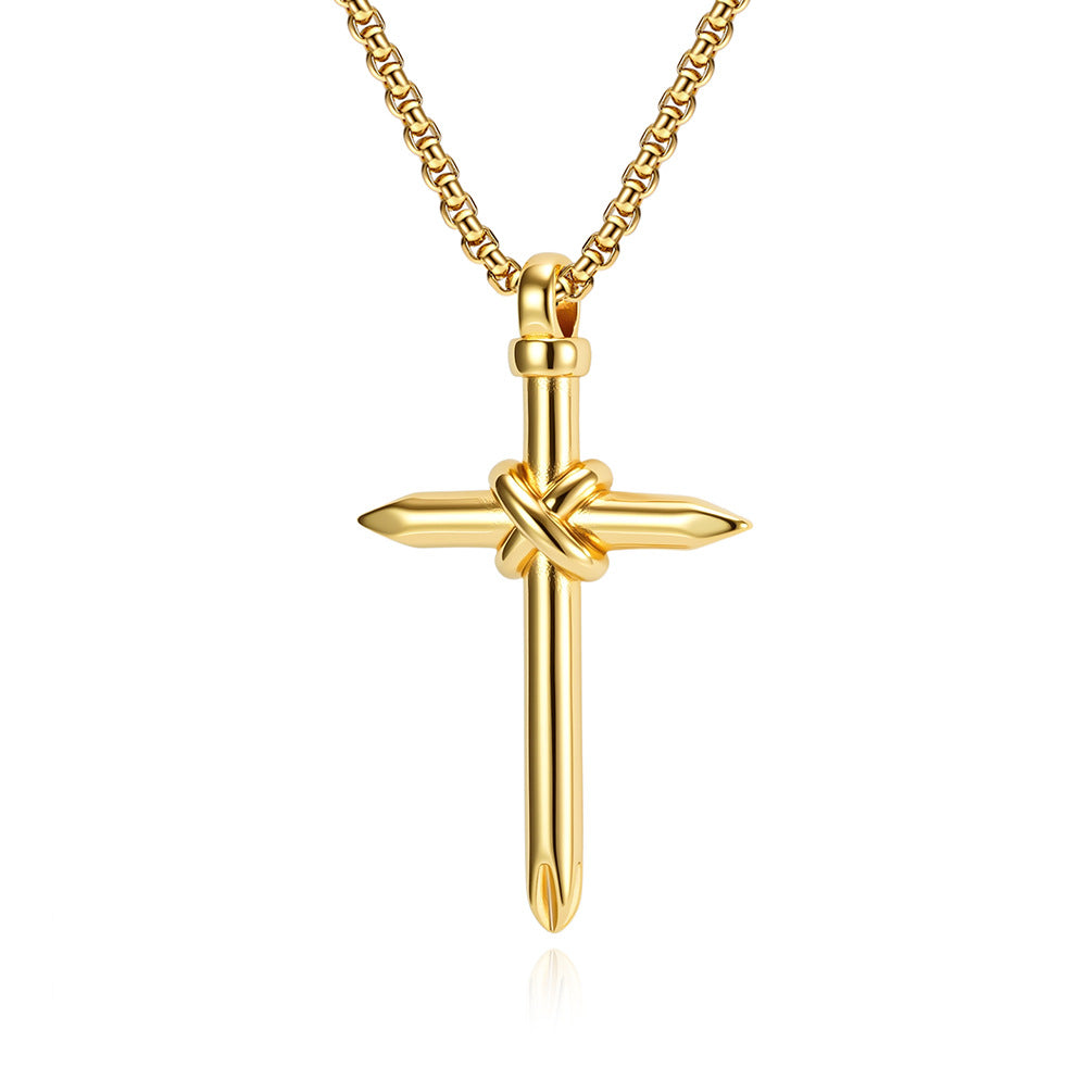 Stainless Steel Cross Necklace