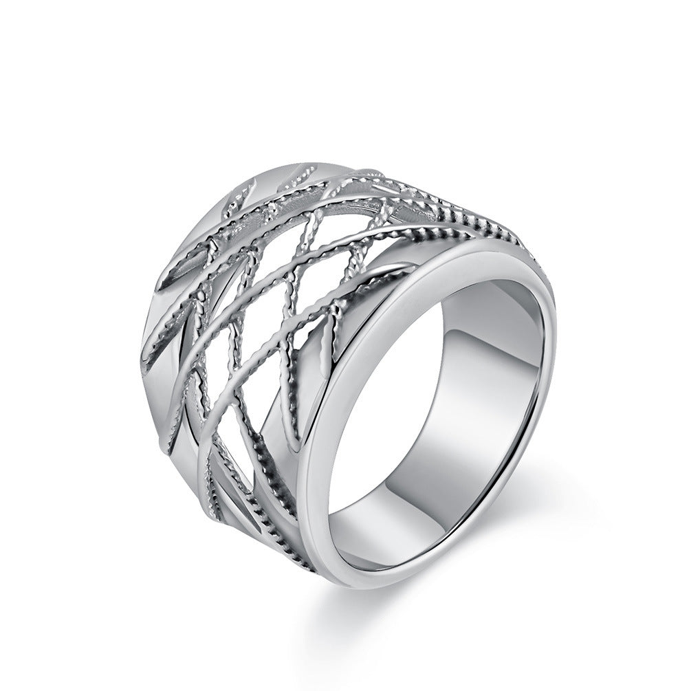 Steel Ring – Luxury Everyday Genie Collection Daily Wear Accessory For Everyday Style And Confidence