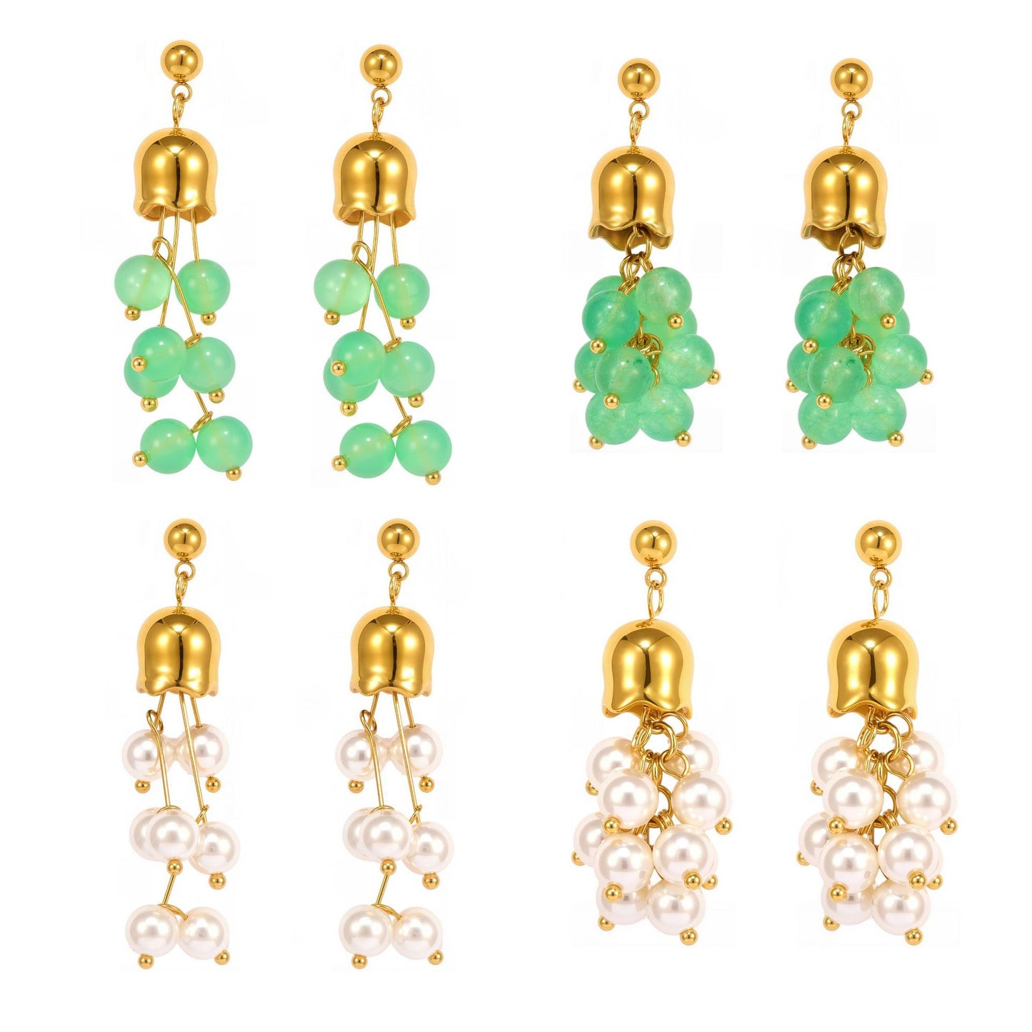 Planderful Turquoise Tassel Earrings Women Everyday Genie