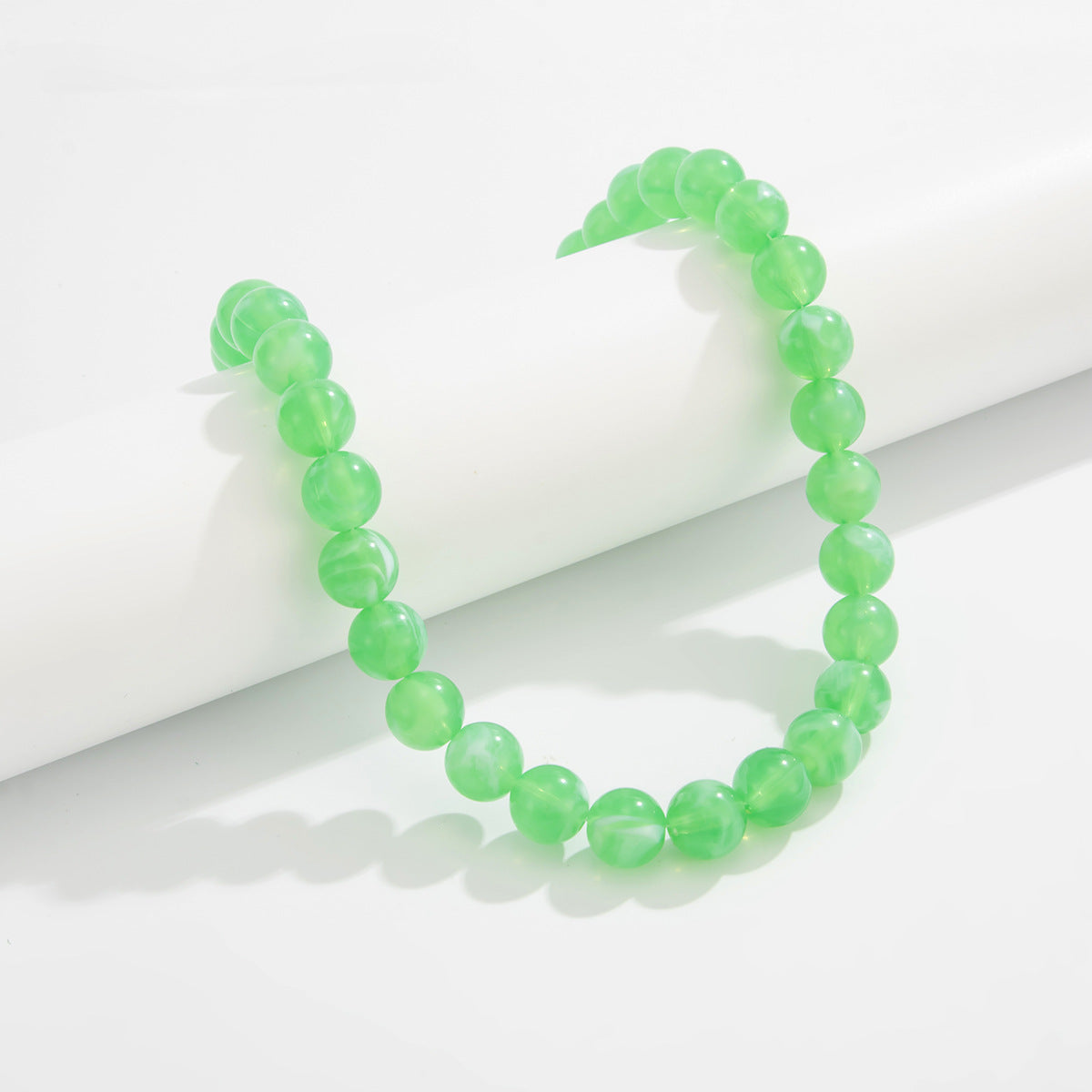 Dopamine-Color Beaded Choker