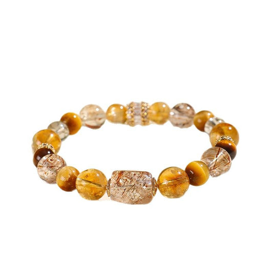 Planderful Fortune's Favor Bracelet – Elegant Crystal Beaded Design