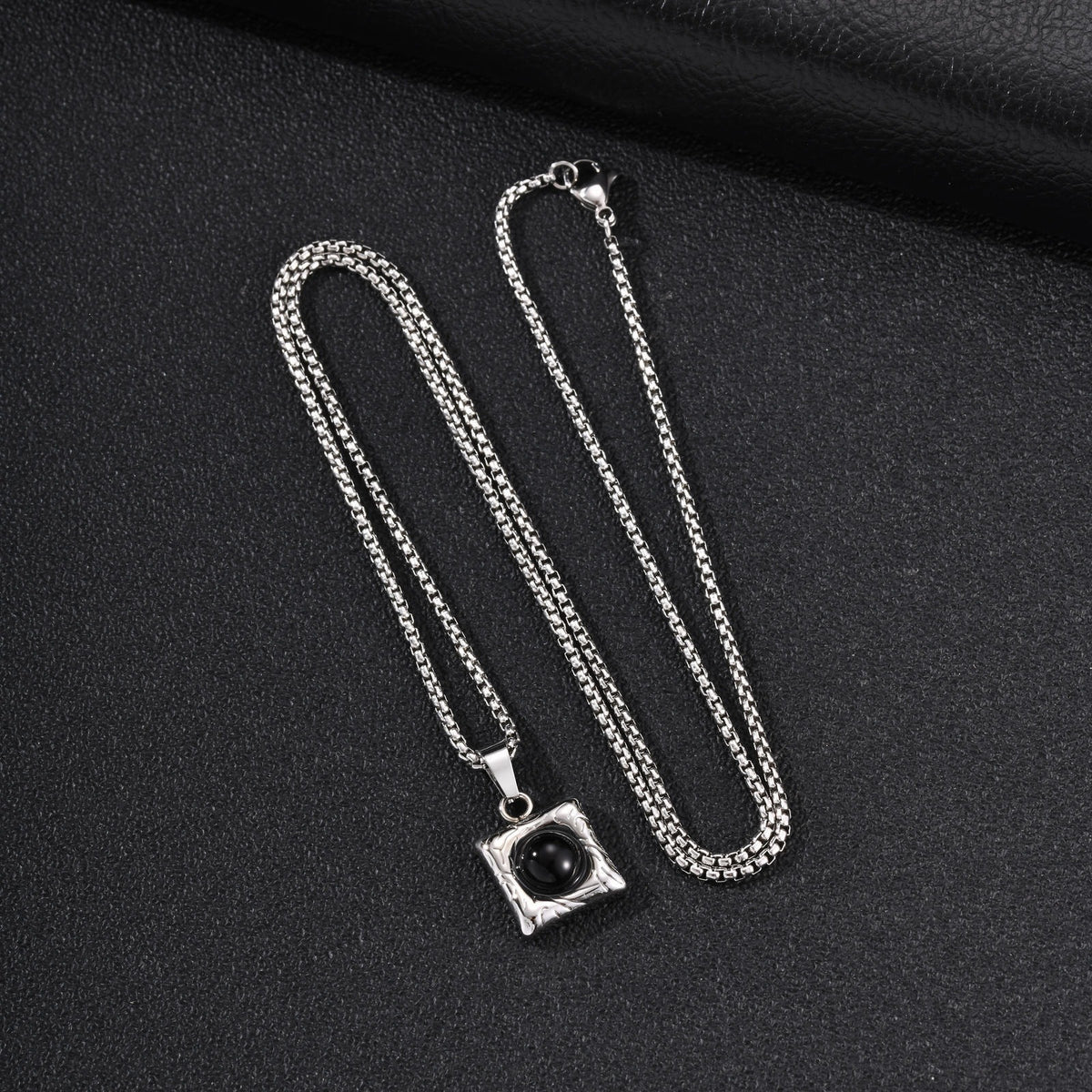 Black Stainless Steel Pendant