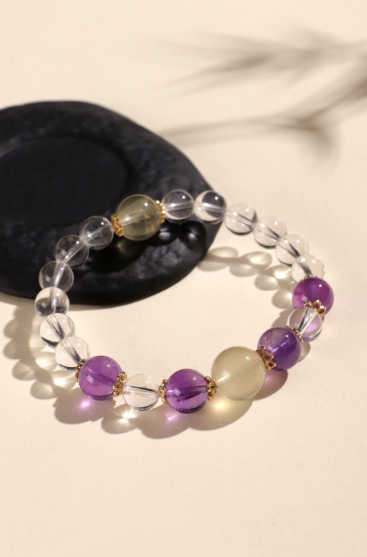 Planderful Fortune's Favor Bracelet – Elegant Crystal Beaded Design