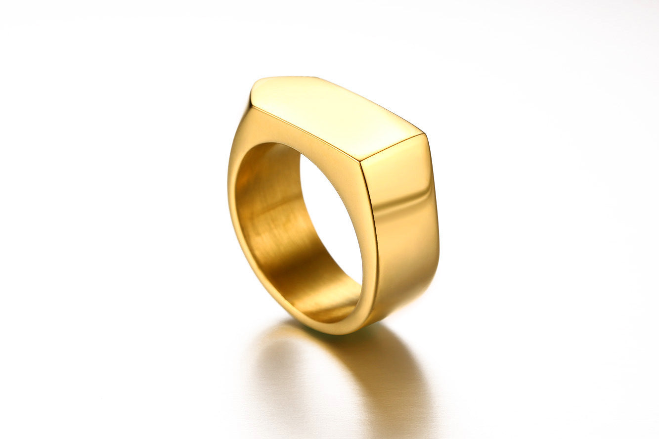 New Product Launch Stainless Steel Trendy Arrow Ring for Men