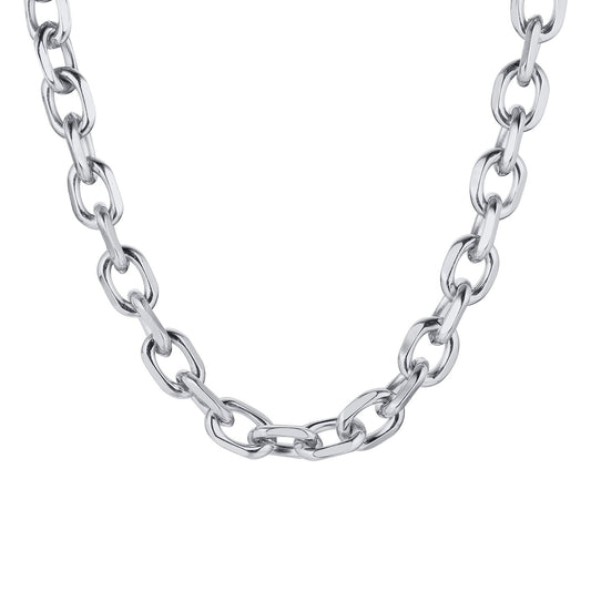 Foreign Trade Jewelry Stainless Steel Necklace Thick Chain
