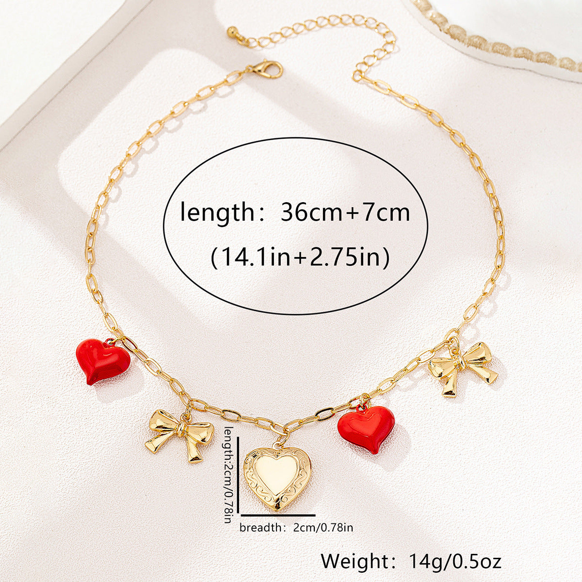 Planderful Vienna Verve Necklace – Elegant Multi-Pendant Design