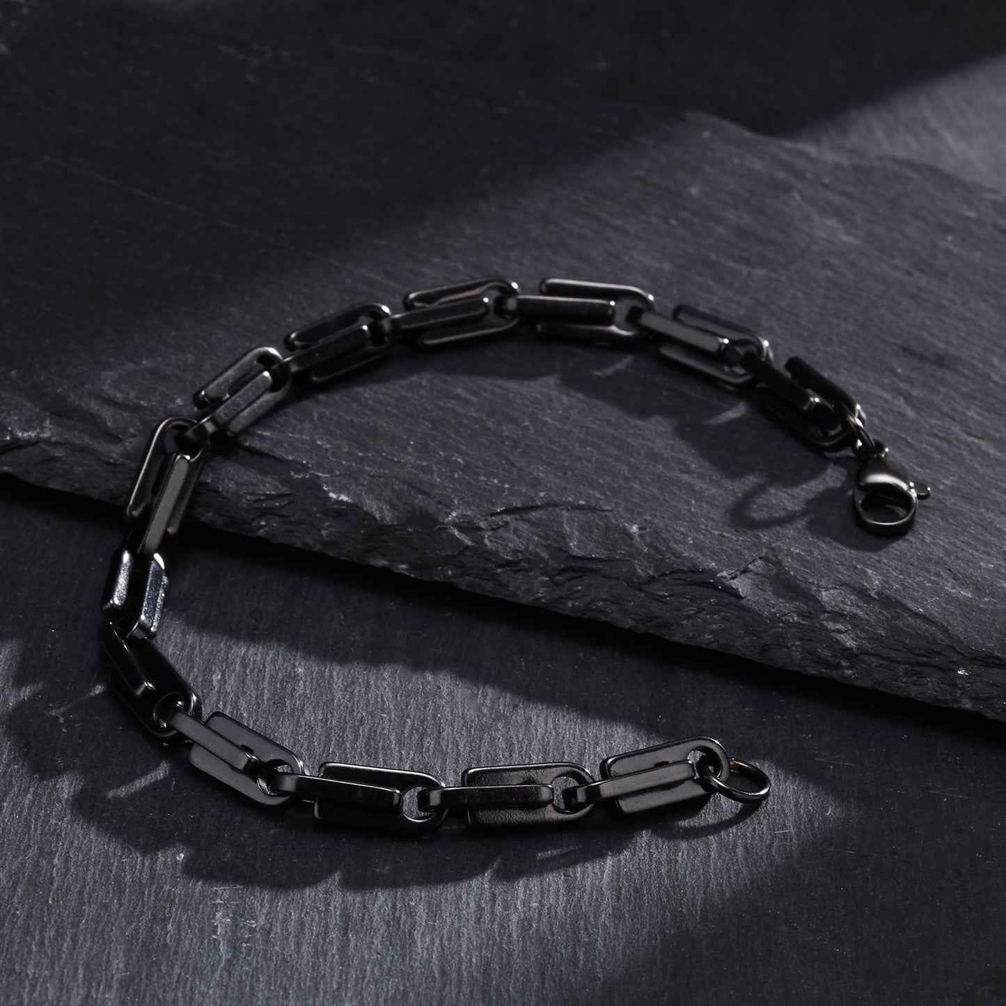 Hip Hop Stainless Steel Handmade Chain Bracelet for Men