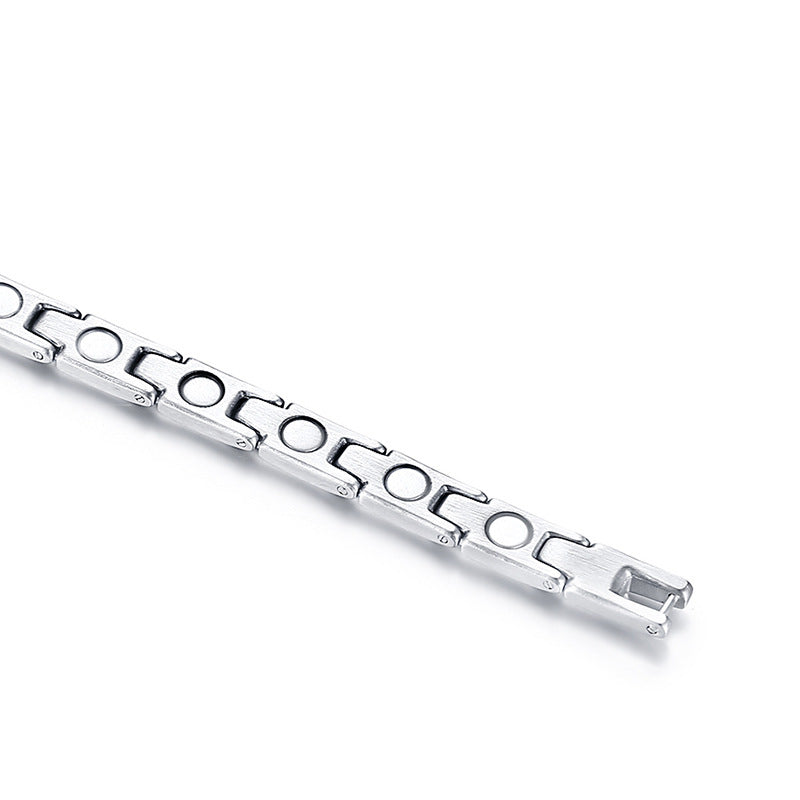 Stainless Steel Magnet Bracelet Stylish Simple Women's Bracelet